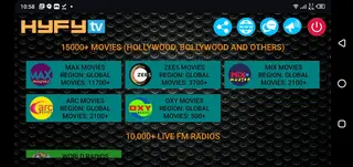 Screenshot of HyFy TV Download