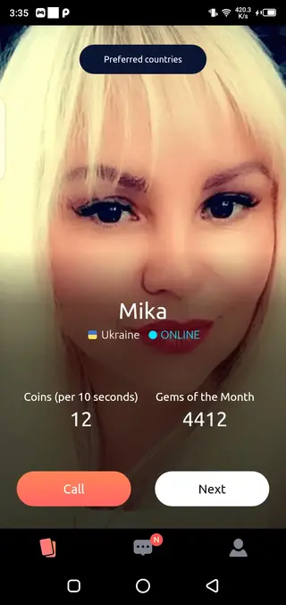 Screenshot of Ibiza Video Chat App Apk