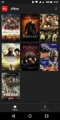 Screenshot of iFilms