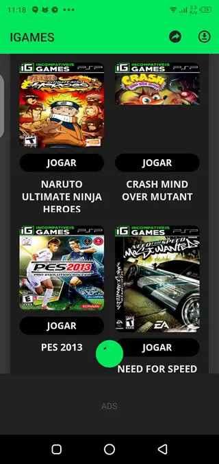 Screenshot of IGames Mobile Apk