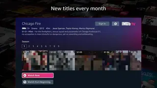 Screenshot of IMDb TV App