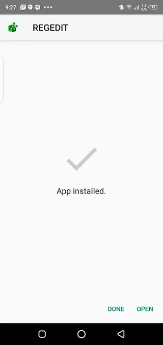 Screenshot of Injector Shanks App