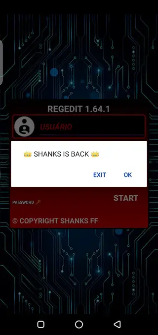 Screenshot of Injector Shanks