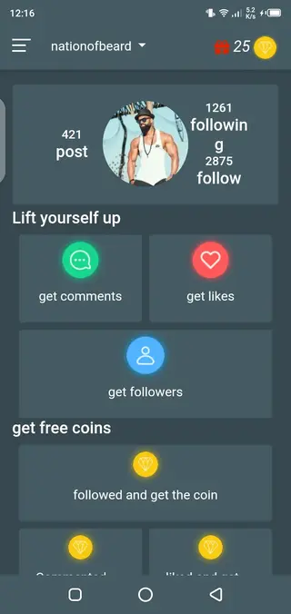 Screenshot of Insta Orange Apk