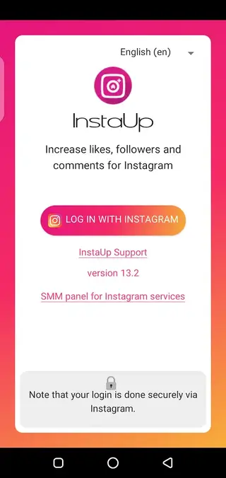 Screenshot of Insta Up Apk