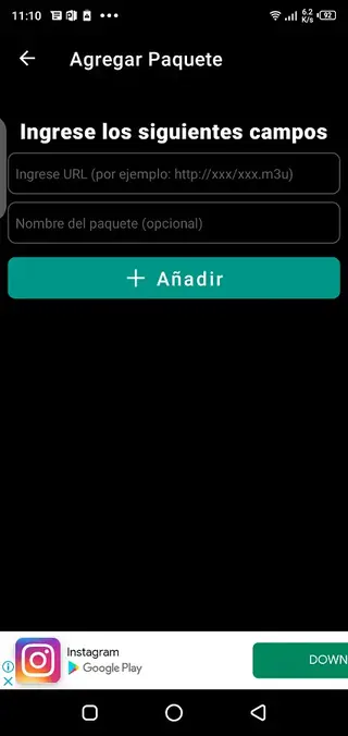 Screenhot of IPTV Rayo Tv Apk