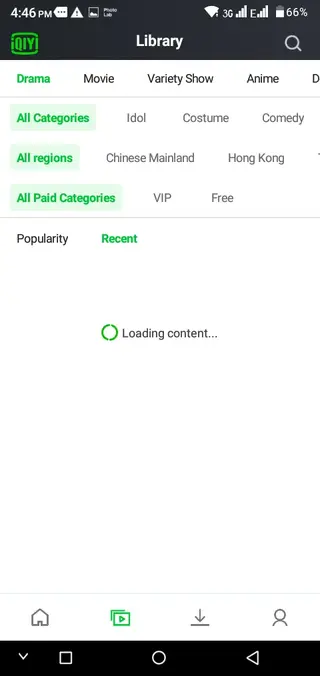 Screenshot of Iqiyi Mod Apk