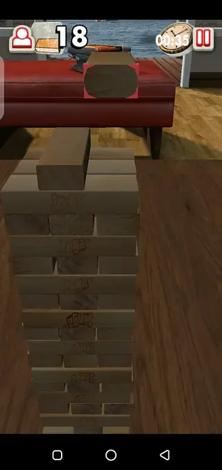 Screenhot of Jenga Apk 3D Game
