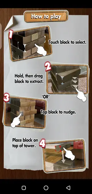 Screenhot of Jenga Apk