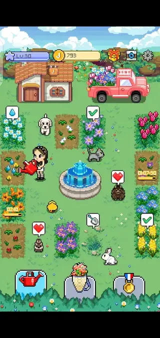 Screenhot of Jentle Garden Game