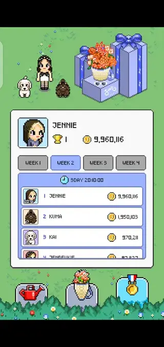 Screenhot of Jentle Garden Android