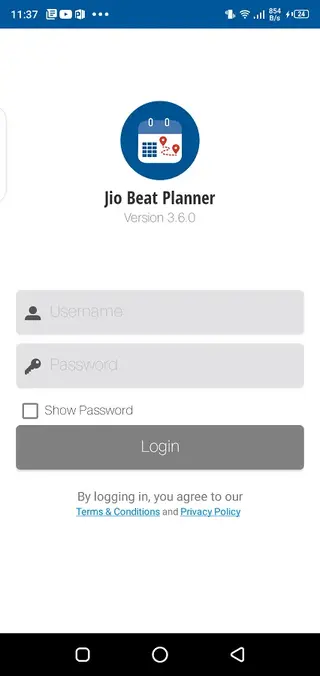 Screenhot of Jio Beat Planner Apk