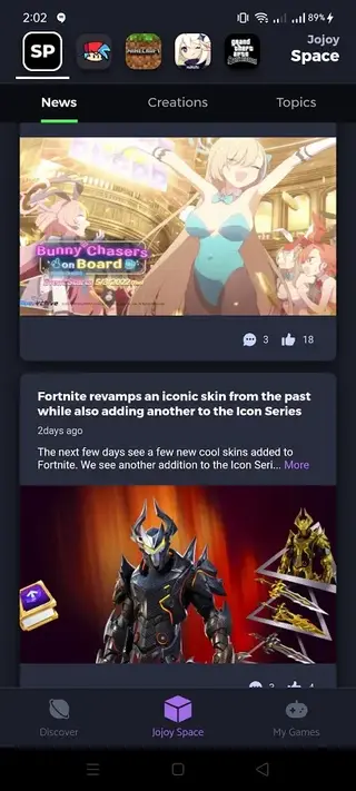 Screenshot of Jojoy Download