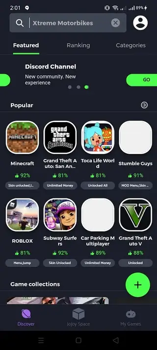 Screenshot of Jojoy Android
