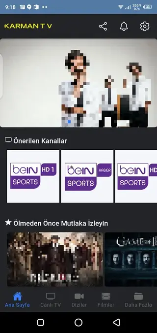Screenshot of Karman Tv Download