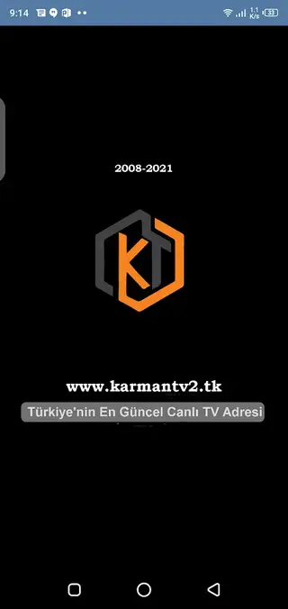 Screenshot of Karman Tv