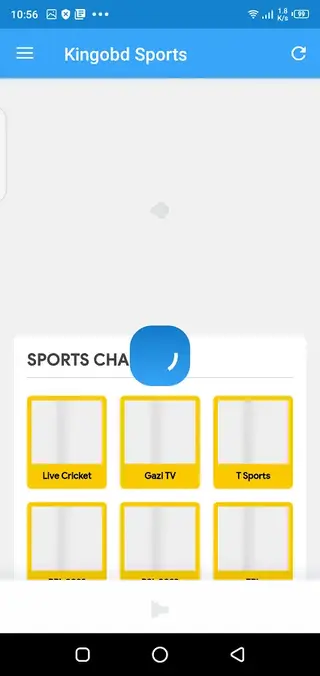 Screenshot of Kingobd Sports Android