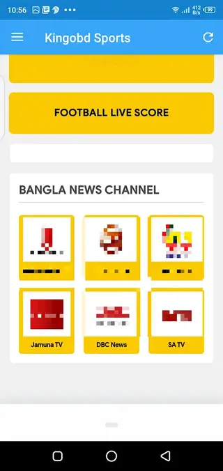 Screenshot of Kingobd Sports Download
