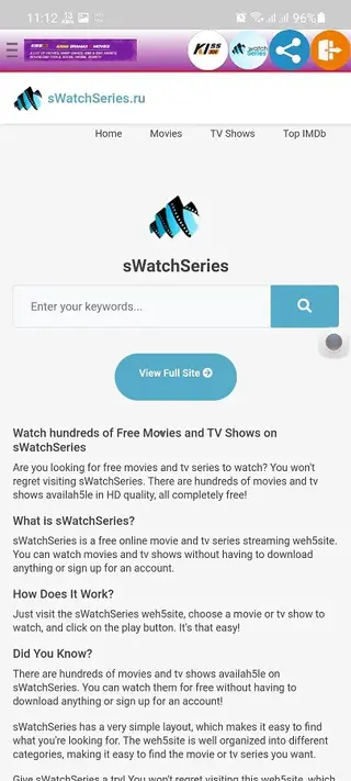 Screenshot of KissKH Android