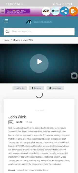 Screenshot of KissKH Apk