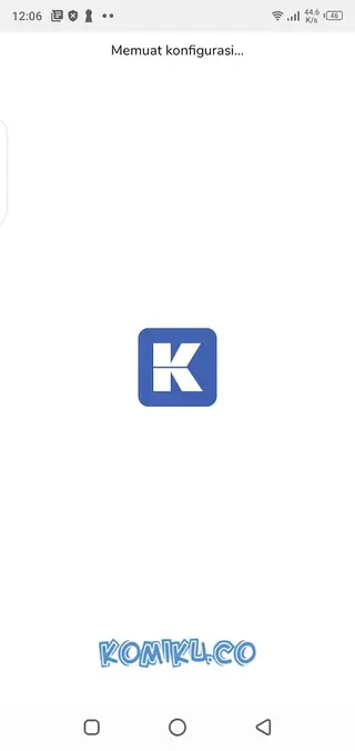 Screenshot of Komiku 2021