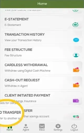 Screenshot of Konek2Card Android