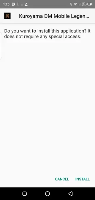Screenshot of Kuroyama DM 2021 Android