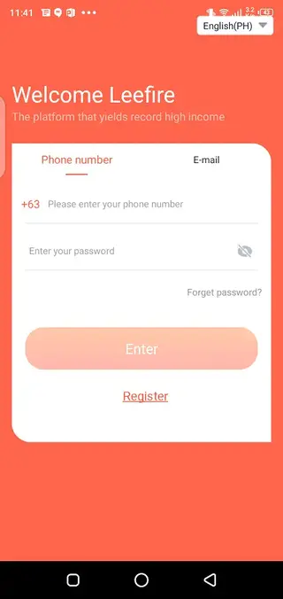 Screenshot of Leefire Apk
