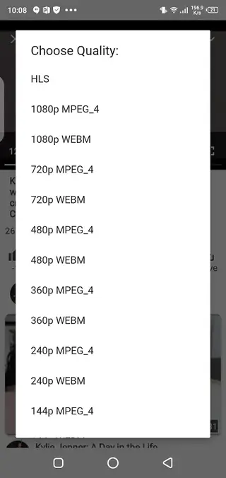 Screenshot of Libre Tube Apk