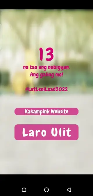 Screenshot of Lugawan ni Leni Android