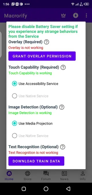 Screenshot of Macrorify Download