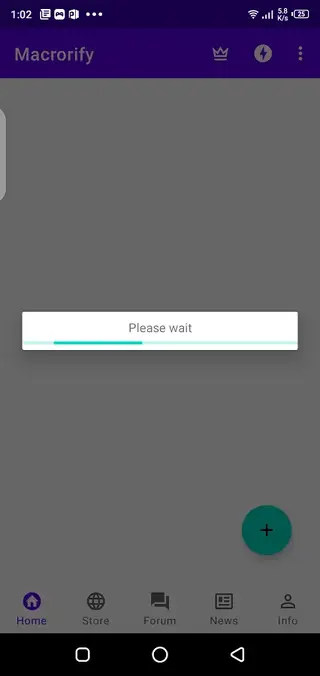 Screenshot of Macrorify Android