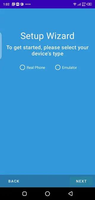 Screenshot of Macrorify App
