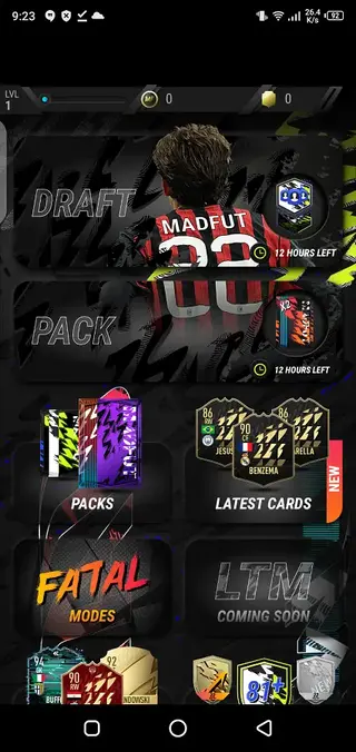 Screenshot of Madfut 22 APK