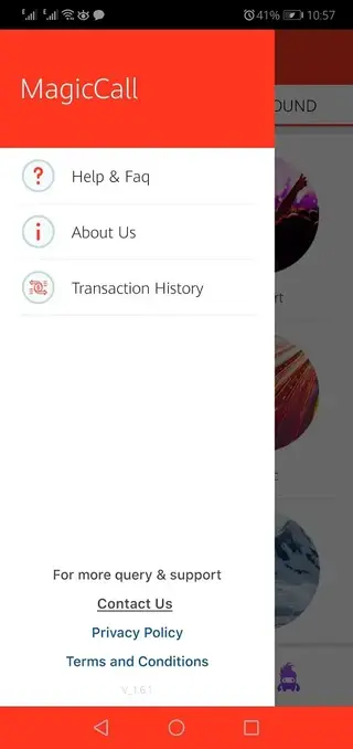 Screenhot of Magic Call Free
