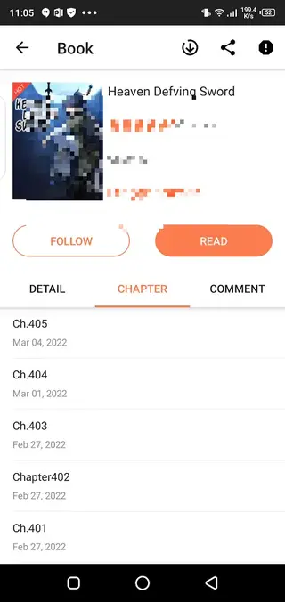 Screenshot of Manga Dogs Apk Manga