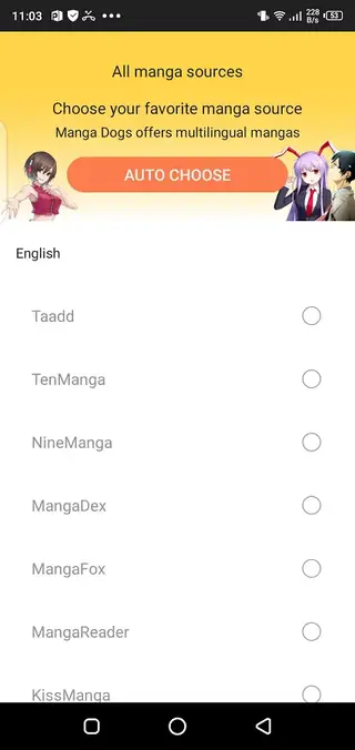 Screenshot of Manga Dogs Download