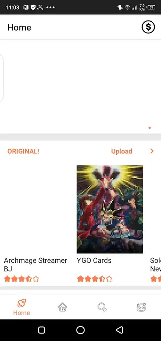 Screenshot of Manga Dogs App