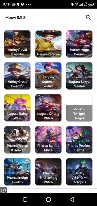 Screenshot of Meow IMLS Download