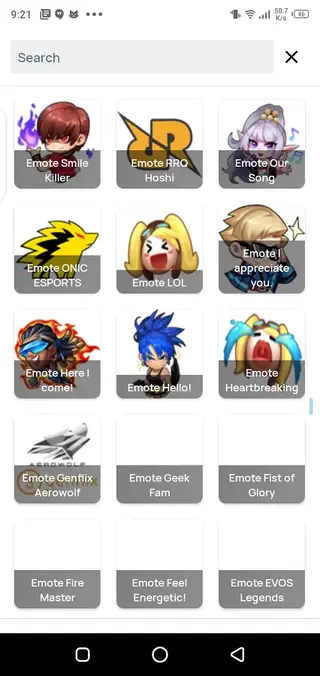 Screenshot of Meow IMLS Android