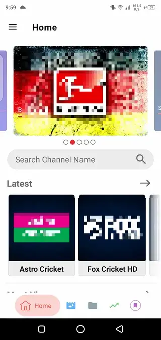 Screenshot of MHD TV World Download