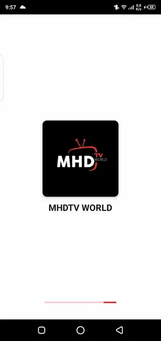 Screenshot of MHD TV World App