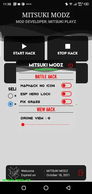 Screenshot of Mitsuki Modz Apk