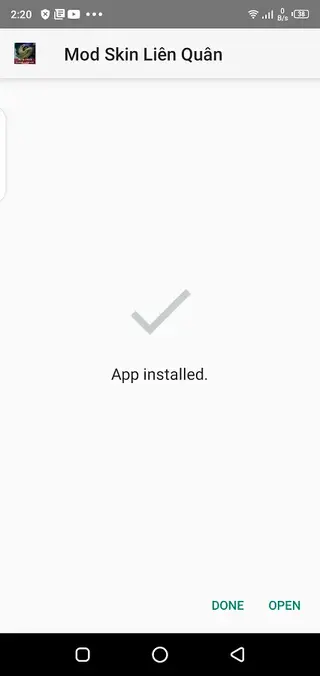 Screenshot of Mod Skin Liên Quân Download