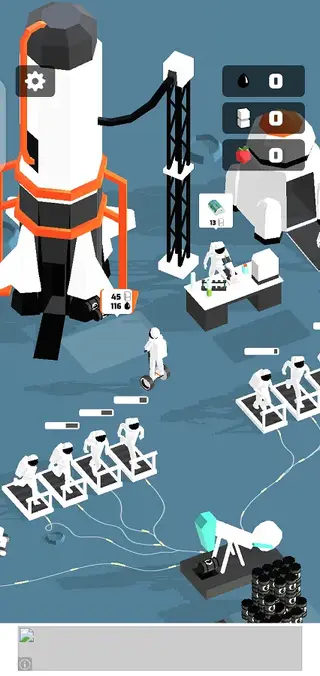 Screenshot of Moon Pioneer Game