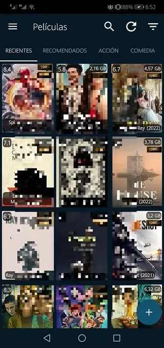 Screenshot of Moonklat Apk Movie App