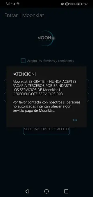 Screenshot of Moonklat Apk