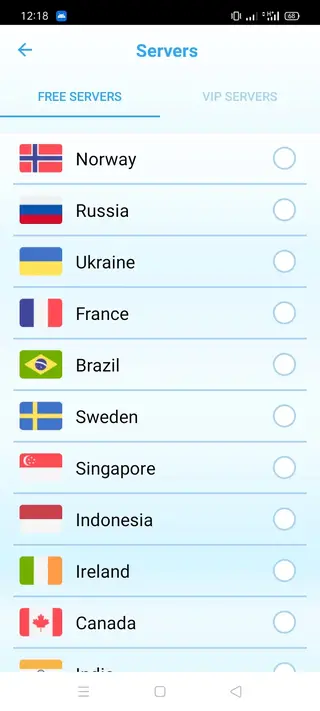 Screenshot of Movie Rulz VPN