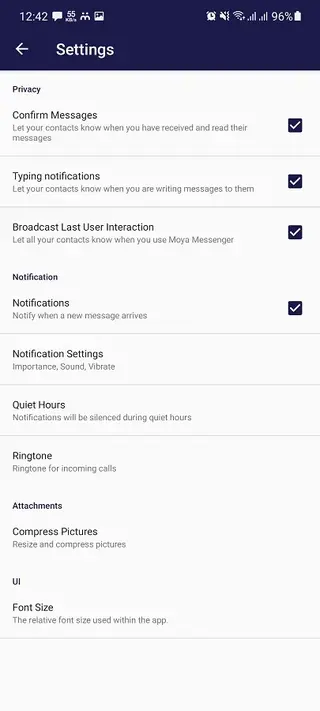 Screenshot of Moya App Sassa App