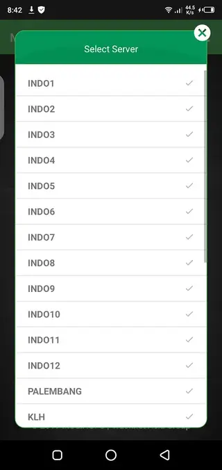 Screeenshot of Muliatrack App